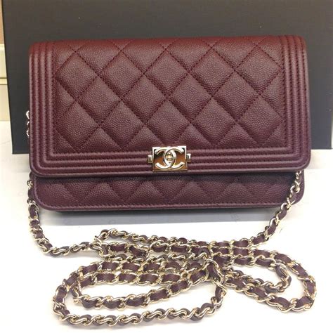 chanel woc burgundy|chanel caviar woc crossbody bag.